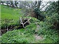Old footbridge over Burrow Beck in LA1 4PF