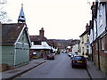 Shere Main Street at Dusk in GU5 9QL