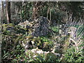 Remains of a cottage by the green in BS48 4AY