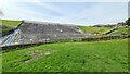 Toddbrook Reservoir dam in Whaley Bridge