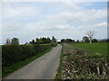 Lane to Kilpeck near Tophill Farm in HR2 0BW