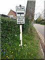 Old Road Sign in Seer Green Lane, Jordans in HP9 2SW