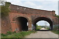 Railway bridge at Ambury Lane in BH23 4FG
