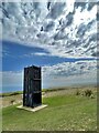 The Pit Cage Monument, Easington Colliery in Easington Colliery