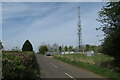 Telecommunications mast by Lodge Lane in NN6 7PJ