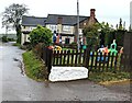 Children's play area outside the Red Lion, Winter's Cross, Peterstow in HR9 6LZ