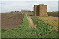 Haystack and drain on Hale Fen in CB6 1ES