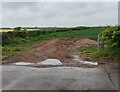 Open entrance to a field, Peterstow in HR9 6LZ
