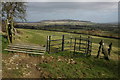 Kissing gate and quad bike grid, near Alstone in GL52 9RB
