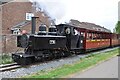 Leighton Buzzard Railway train at Meadway in LU7 3UL