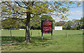 Cross Green Cricket Ground in Eversley Cross