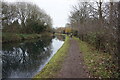 Wyrley & Essington Canal towards Perry Hall Bridge in WV12 5UT