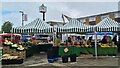 Greengrocery stall at Woodley Green Saturday market in RG5 4PR