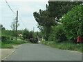 Brooke Road near Seething with post box in Brooke Ward