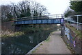 Footbridge at Moorcroft Junction, Walsall Canal in WS10 7SG