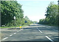 A6 southbound at Warren Lane in MK45 4QN