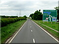 The A446 Lichfield Road approaching Hams Hall Roundabout in B76 0BE
