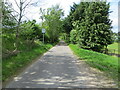 Minor road heading towards Garrowslack in IV30 8XE