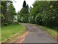Private road to Lower Coilentowie in FK17 8LW