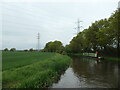 Trent and Mersey canal, under the power lines in WS13 8HN