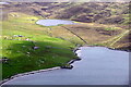Burwick, near Scalloway, from the air in ZE1 0UX