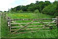 Gate on the Battlefields Trail heading for Edgcote in Chipping Warden and Edgcote