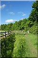 Gate on the footpath in NN12 8UT