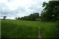 Path near Tilehouse Wood in MK18 5AL