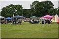 Jubilee fete on the green at Dinton in Dinton (Wiltshire)