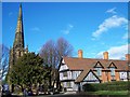 St Edburgha's Church and the Trust School, Yardley in B33 8JG