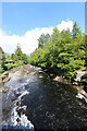 River Dochart downstream from the A827 bridge in FK21 8UP