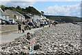 Upper shore and promenade, Amroth in SA67 8NF
