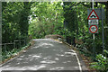 Cranford Lane crossing the River Crane in TW5 9AY