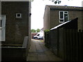 Footpath to Teal Lane, Wellingborough in NN8 4RJ