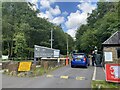 Entrance to Cwm Carn Forest Drive in NP11 7FE