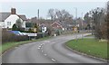 Dunton Road enters Broughton Astley in LE9 6WG