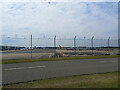 Planes on the apron at Birmingham Airport in B37 7HB