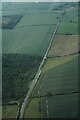Cutting on Caistor Road near Swallow: aerial 2022 in LN7 6DL