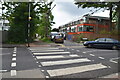 Zebra crossing, Kingston Hill in KT2 7HY