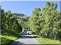 Road by Loch Rannoch in PH16 5QA
