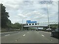 Matrix gantry M25 northbound in WD3 6AJ