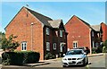 Houses towards the southern end of Harbour Way, St Leonards-on-Sea in TN37 7QG
