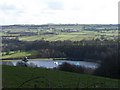 View across Dam Flask Reservoir to Dungworth in S6 6LD