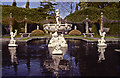 Fountain, Italian Garden, Compton Acres, Dorset in BH13 7JT