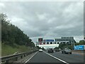 Matrix gantry M1 northbound in LU4 0XJ