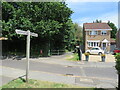 Footpath and cycle route near Littledown, Bournemouth in BH7 6QW