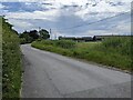 Court Farm buildings on Burtle Road, looking east in TA9 3PH