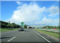 Footbridge over the A30 west in TR9 6FL