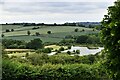 Church Stowe: Scene looking north west from St. Michael's Churchyard in NN7 4SG