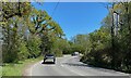 Clay Lane approaches Rixy Park Corner in TQ12 3RR